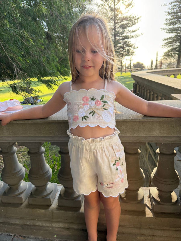 Lottie Shorts - White