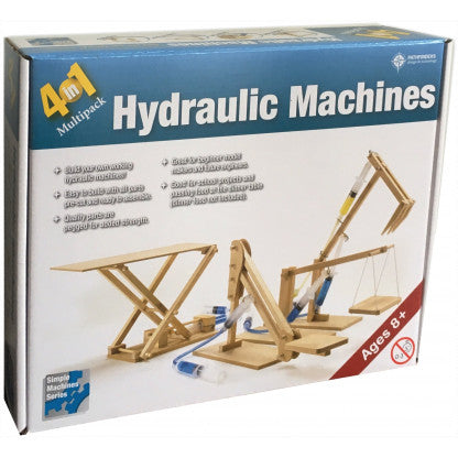 Hydraulic Mini Machines - 4 Pack