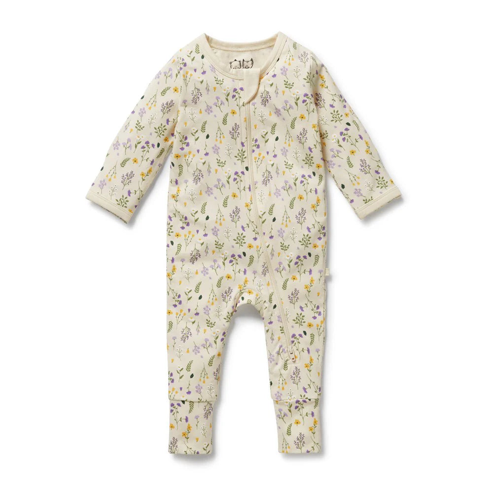 Bella Floral Zipsuit
