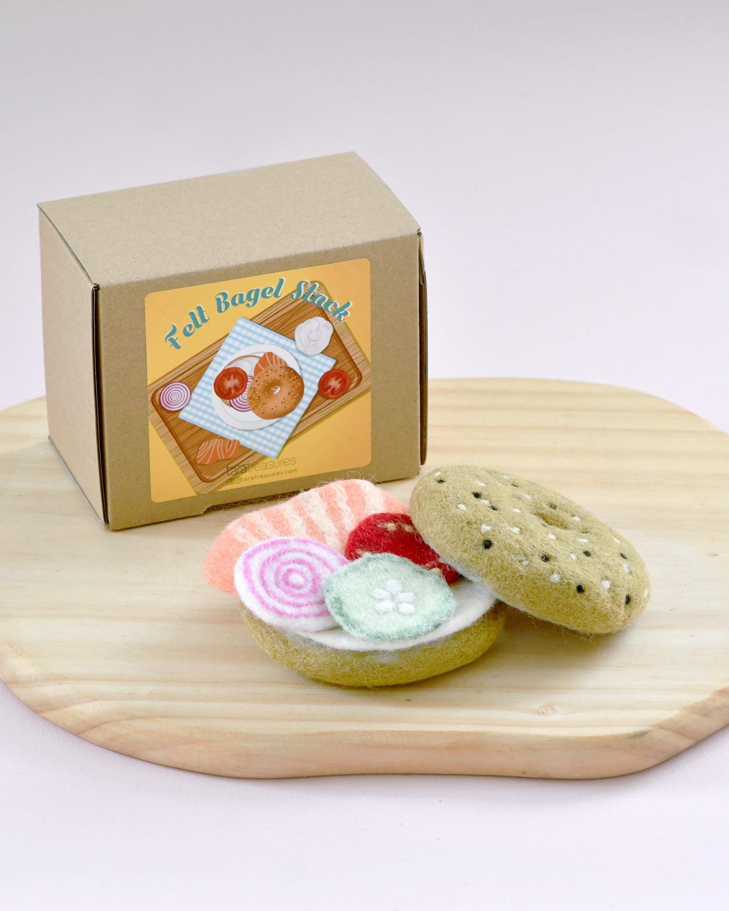 Felt Bagel Stack