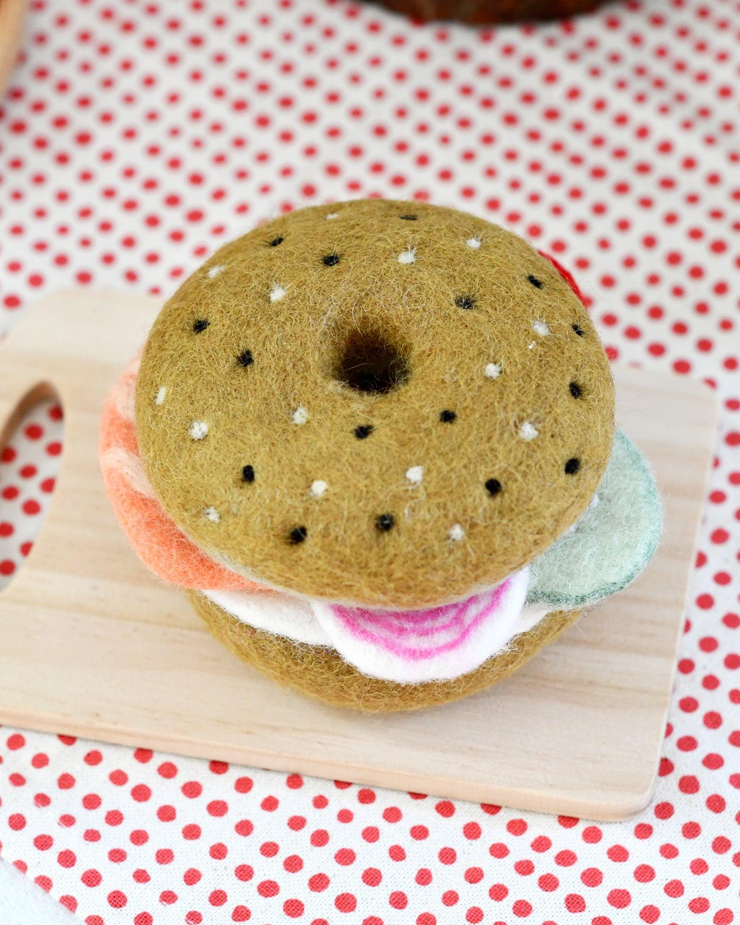 Felt Bagel Stack