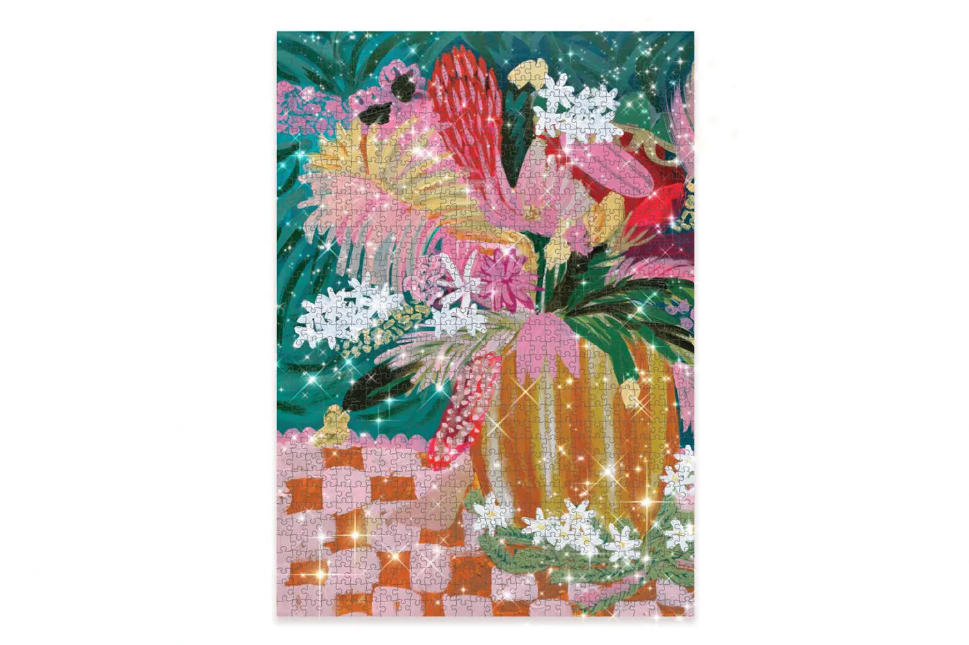 1000 Piece Glitter Puzzle - Gold Urn