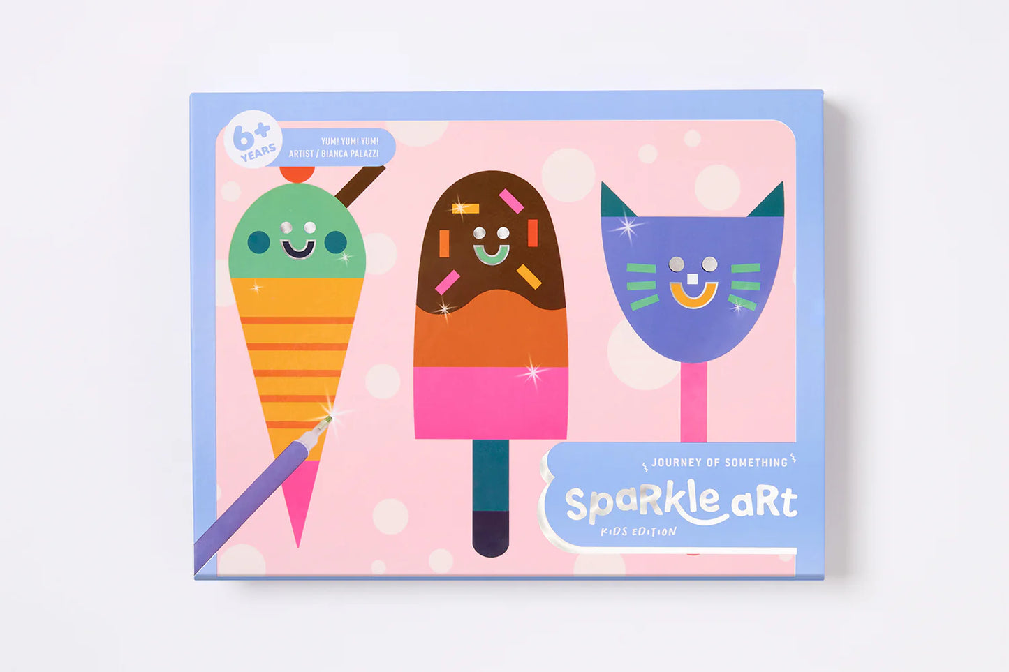 Kids Sparkle Art Kit - Yum! Yum! Yum!