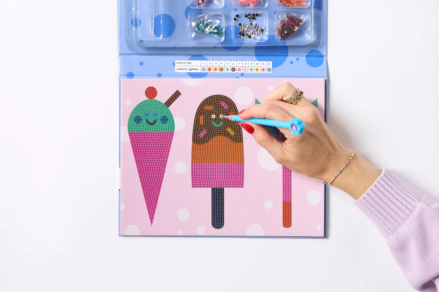 Kids Sparkle Art Kit - Yum! Yum! Yum!