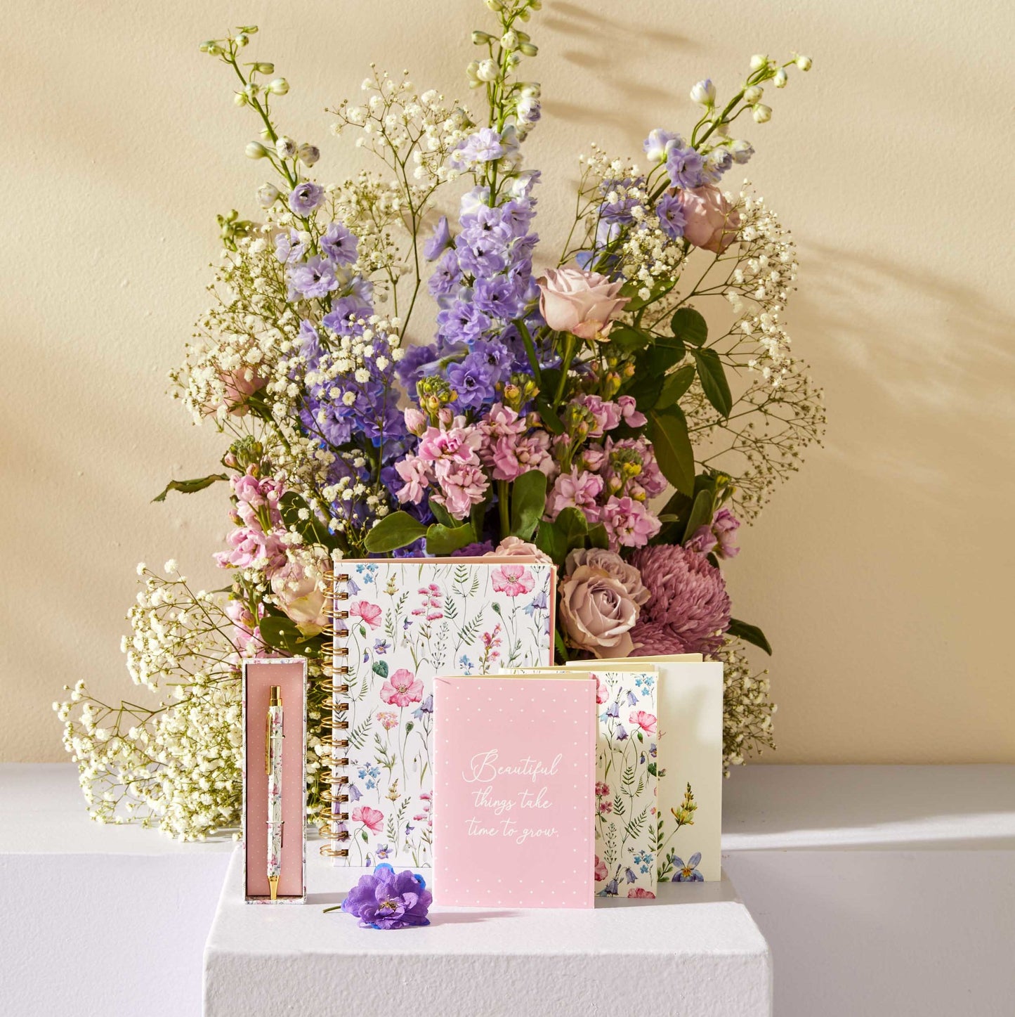 Wild Flower A5 Spiral Bound Journal