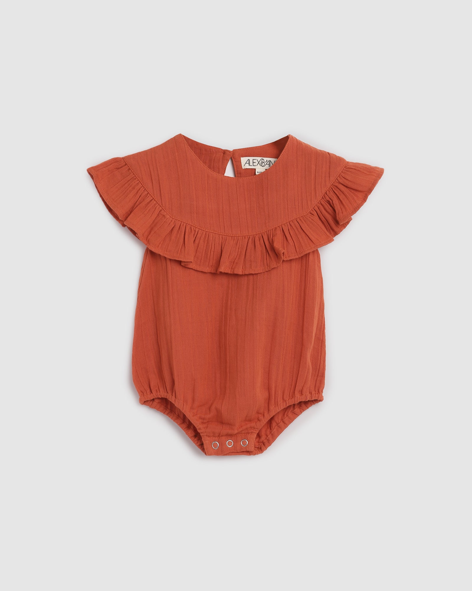 Ethel Playsuit - Flame Red