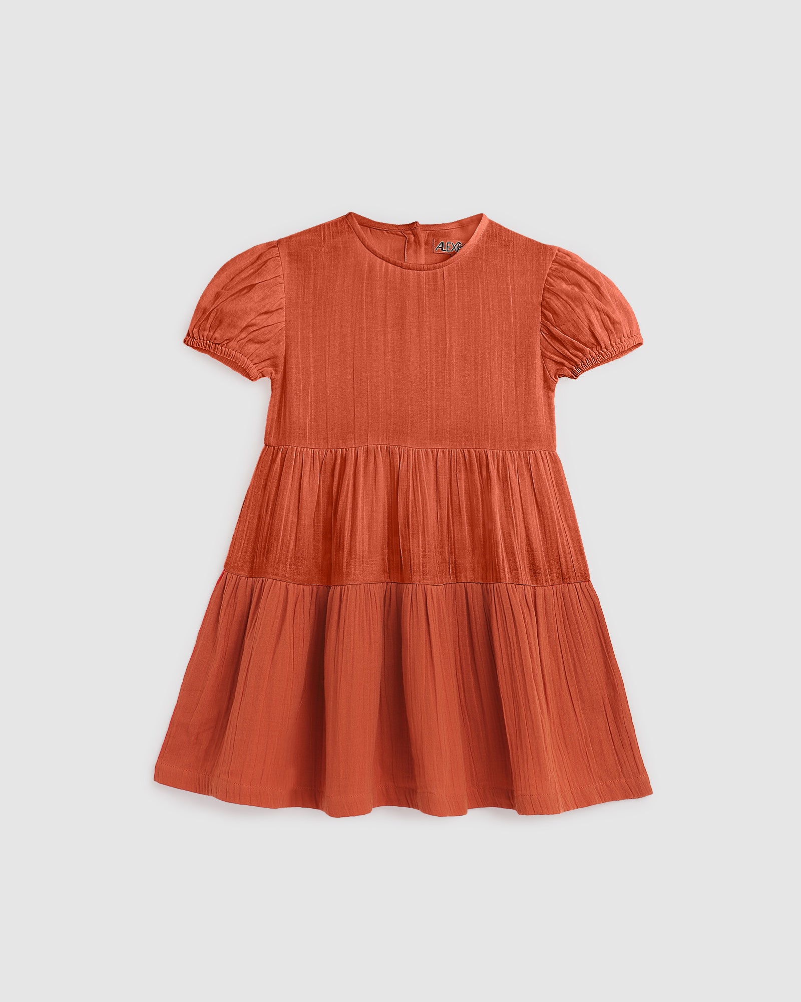 Clara Dress - Flame Red