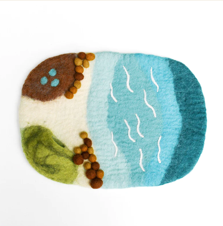 Sea, Beach & Rockpool Play Mat Playscape