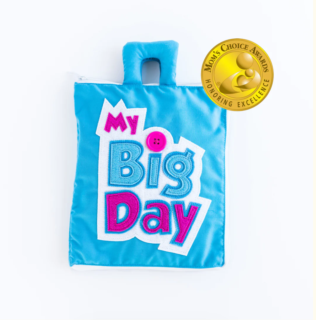 Fabric Activity Book - My Big Day Blue