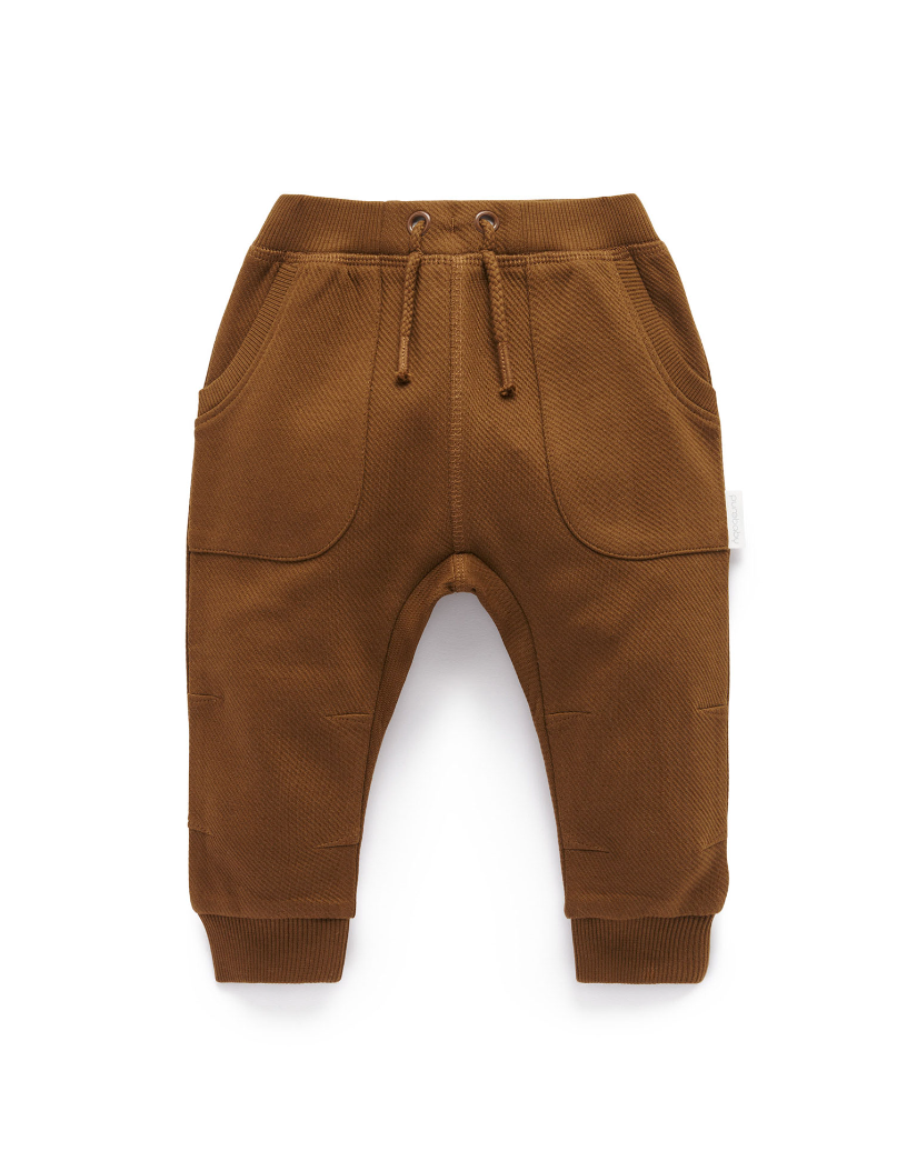Slouchy Trackpant - Rye