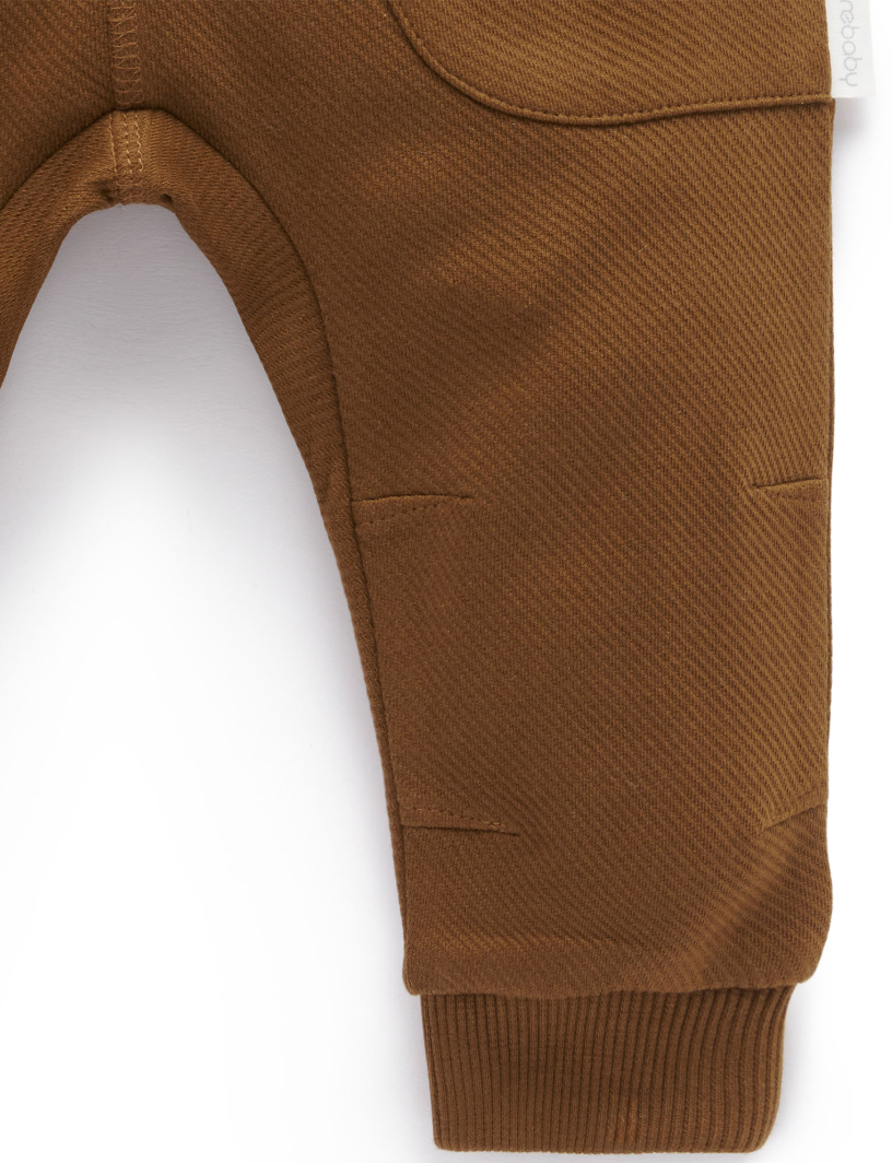 Slouchy Trackpant - Rye