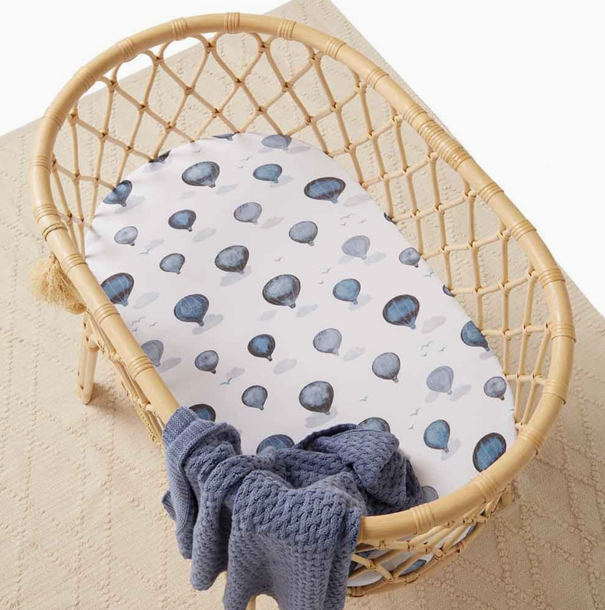 Cloud Chaser Bassinet Sheet / Change Pad Cover