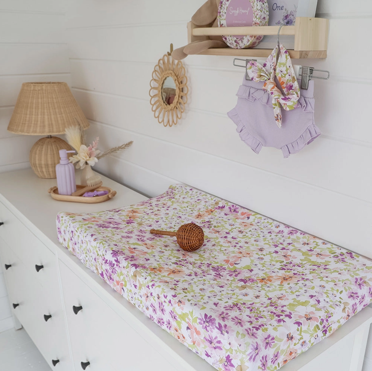 Isla Organic Bassinet Sheet / Change Pad Cover