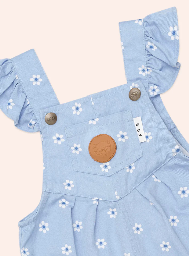 Ditsy Floral Frill Overall