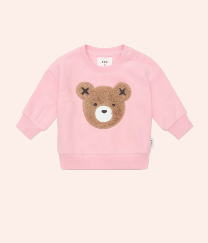 Blush Furry Huxbear Sweatshirt