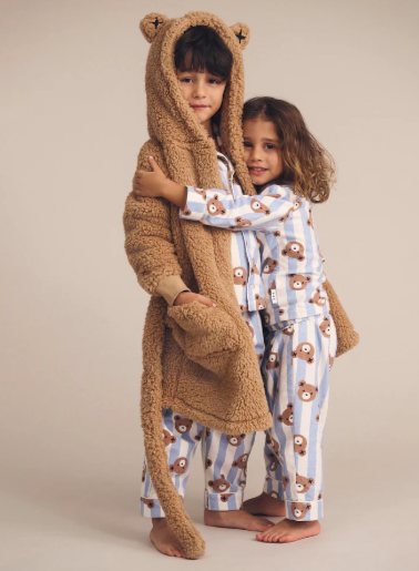 Dream Blue Classic Hux Stripe Sleep Set
