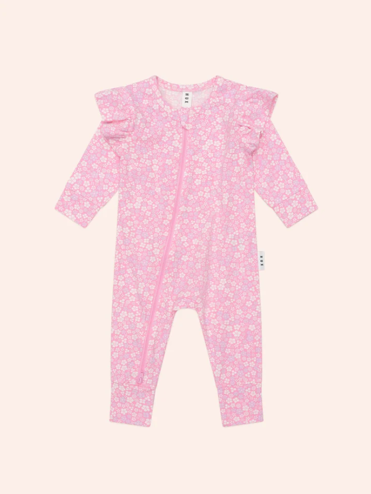 Ditsy Floral Frill Romper
