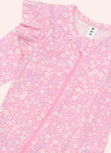 Ditsy Floral Frill Romper