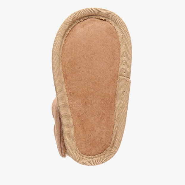 Platinum Baby Bootie - Chestnut