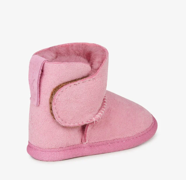 Platinum Baby Bootie - Orchid Pink