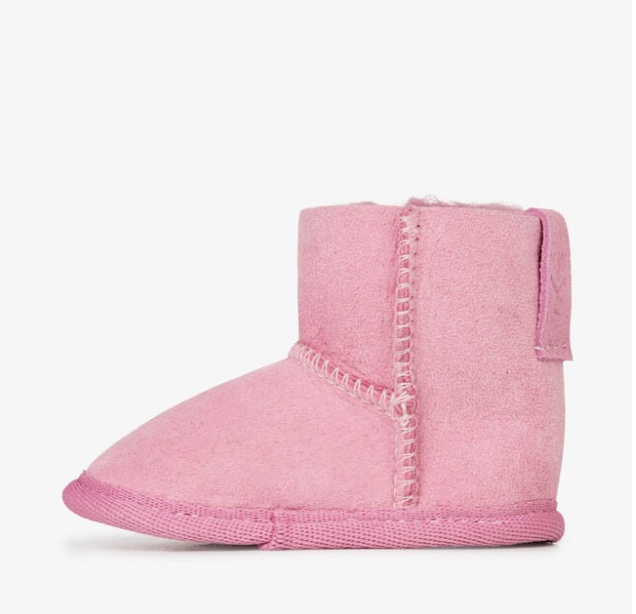 Platinum Baby Bootie - Orchid Pink