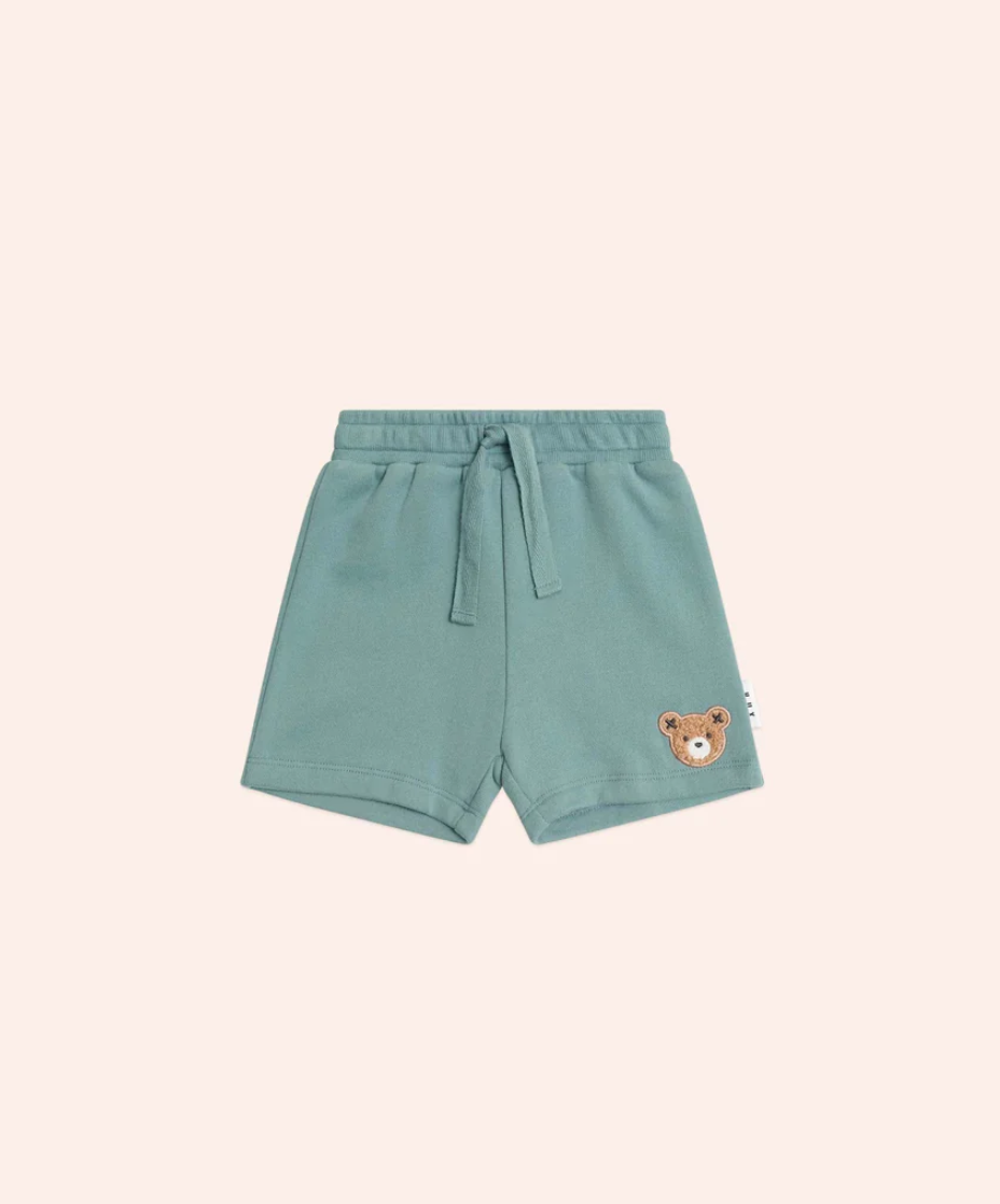 Furry Huxbear Shorts Green