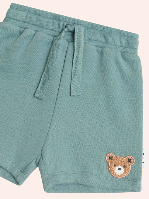 Furry Huxbear Shorts Green