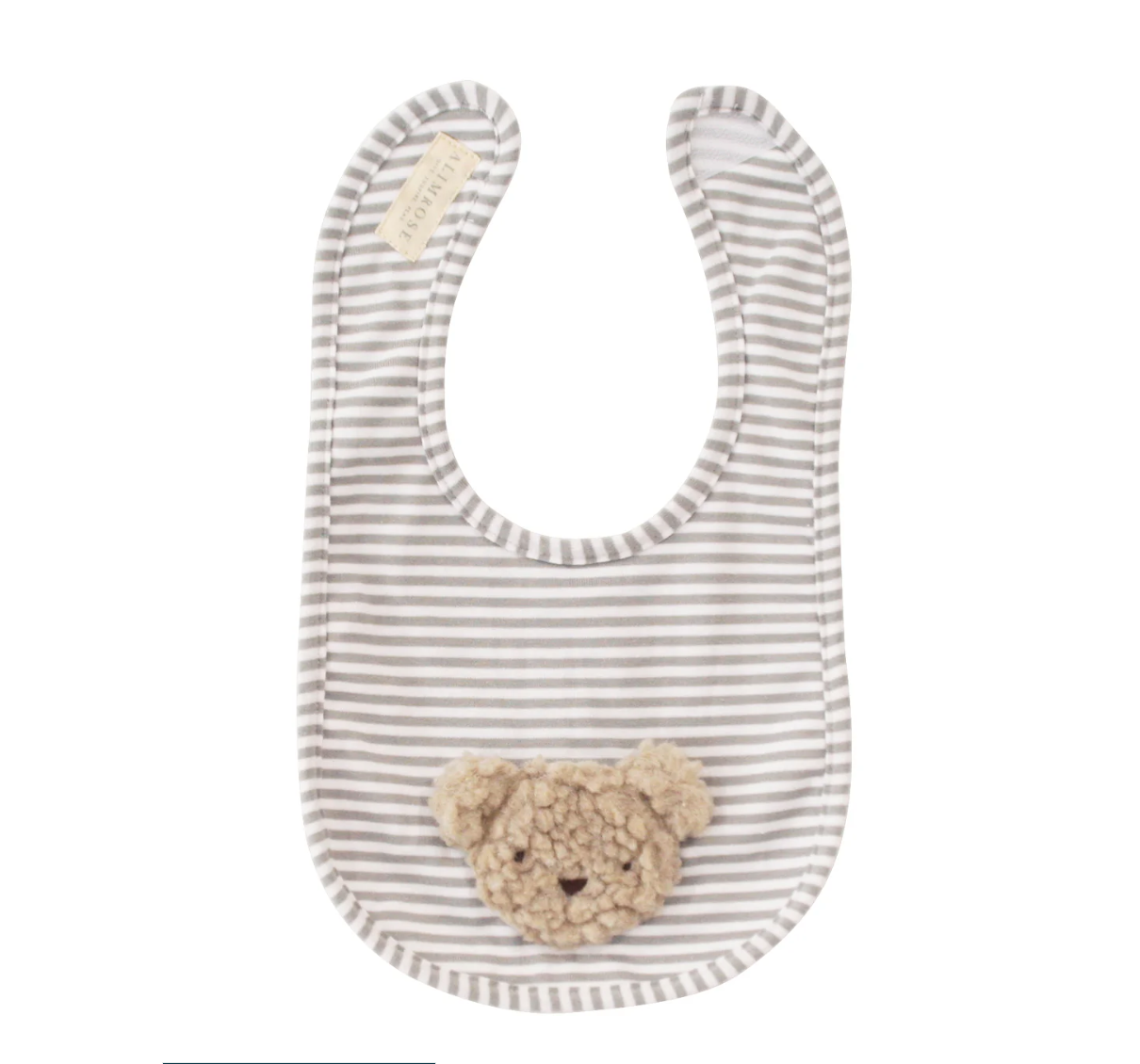 Sherpa Bear Bib Oatmeal