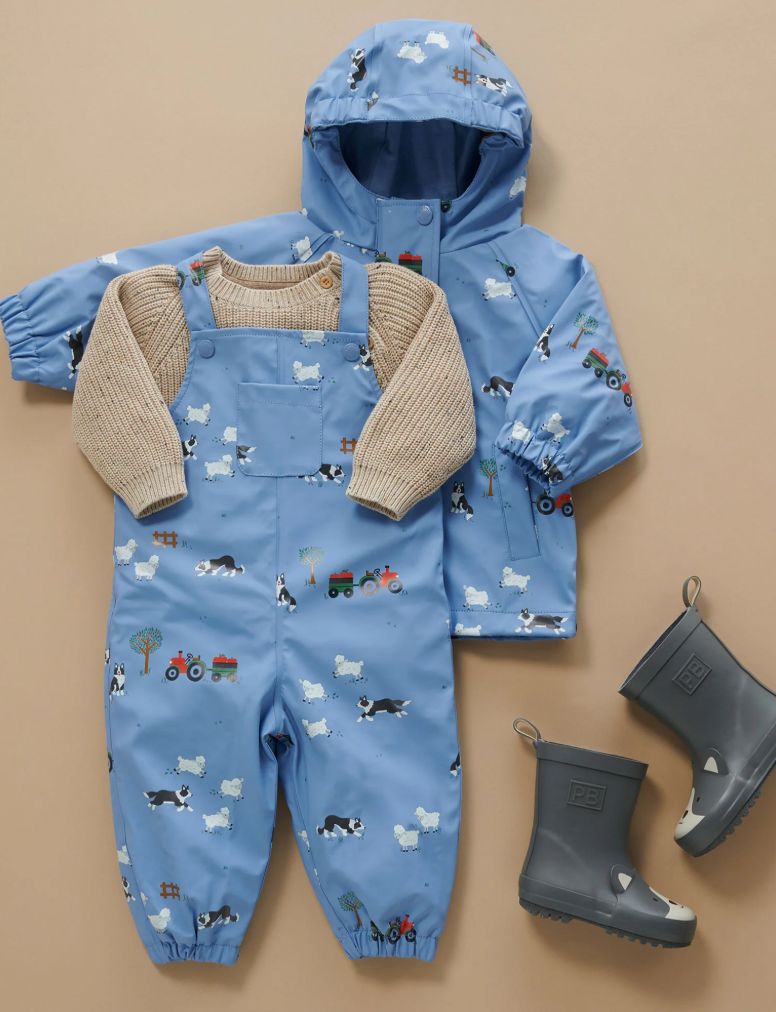 Waterproof Jacket - Blue