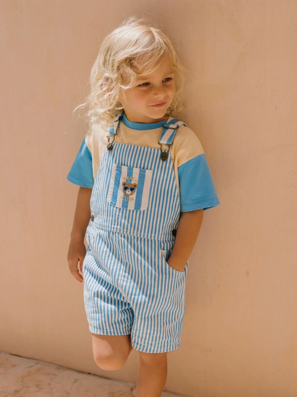 COMING SOON Beach Club Hux Splice Drop Shoulder Tee