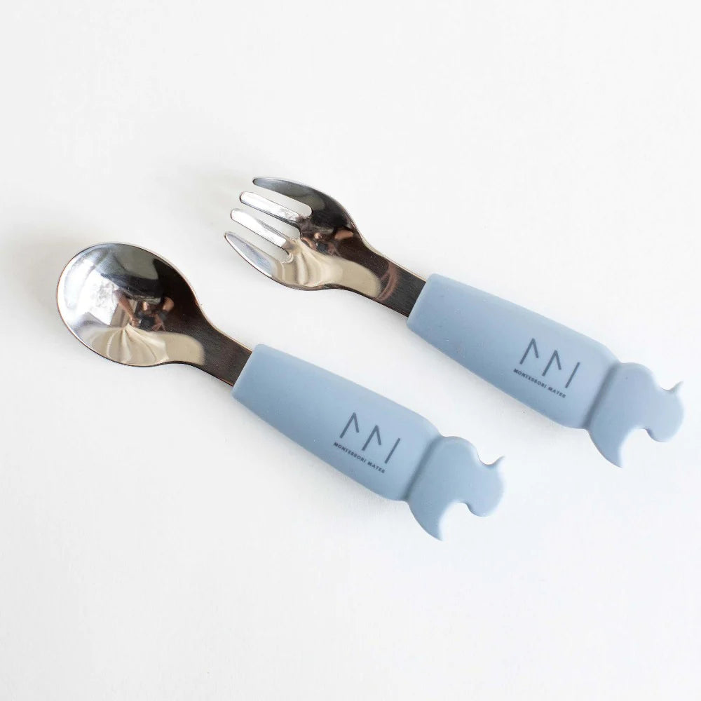 Full Set Soft Grip Toddler Cutlery Set - Assorted