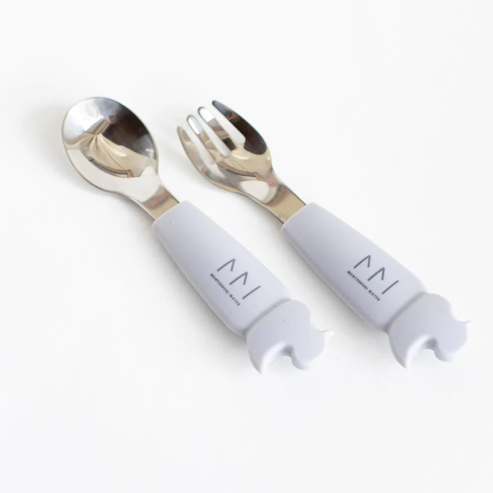 Full Set Soft Grip Toddler Cutlery Set - Assorted