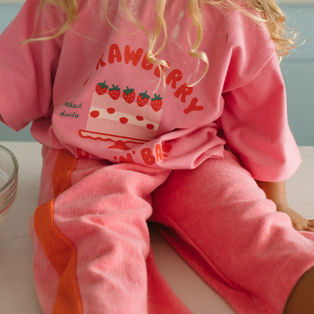 PREORDER Strawberry Cake Wide Leg Pants