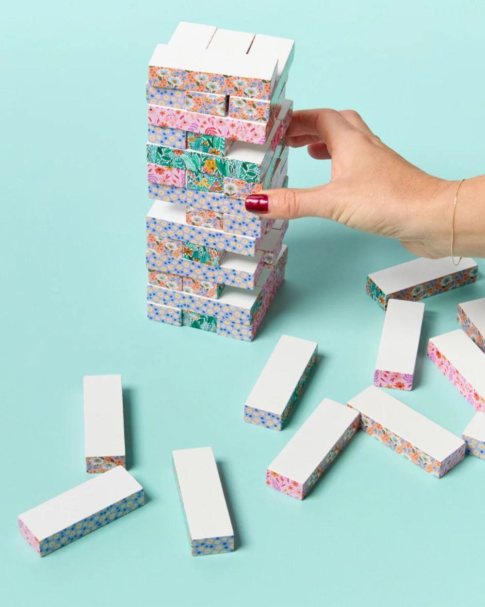 Floral Tumbling Tower