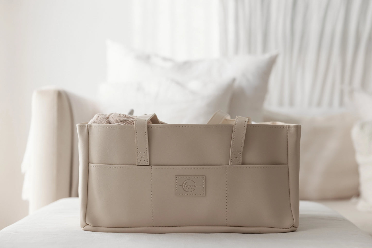 Nappy Caddy Vegan Leather- Assorted