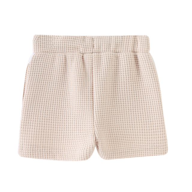 Axel Detailed Shorts Beige