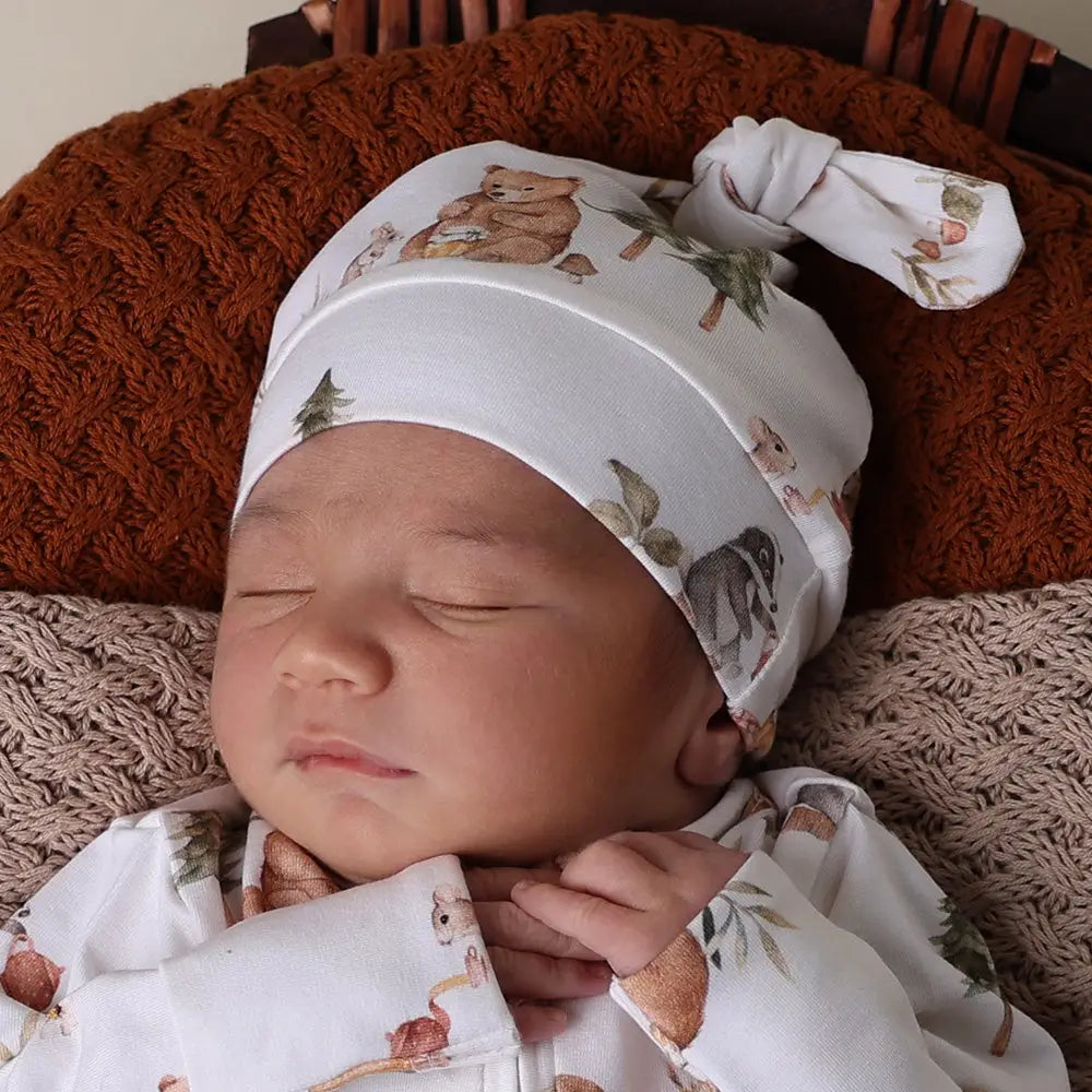 Bears Organic Knotted Beanie