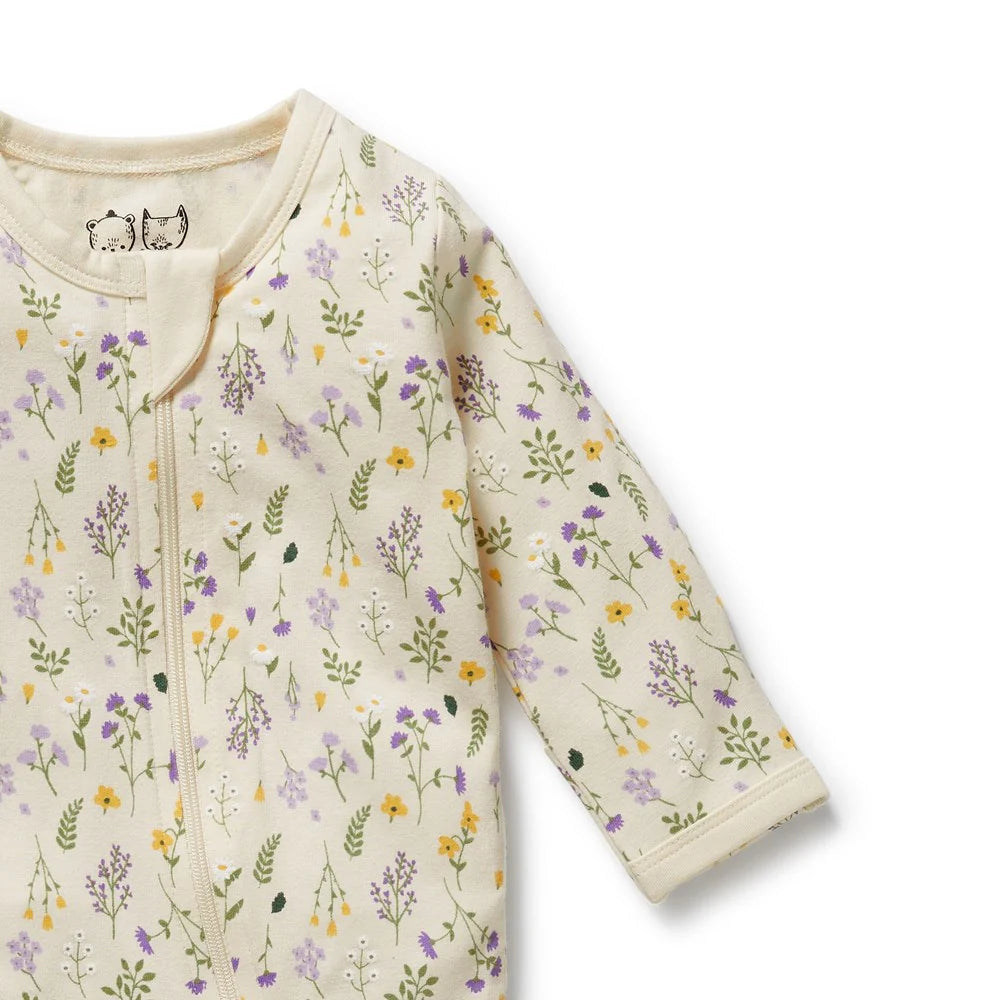 Bella Floral Zipsuit