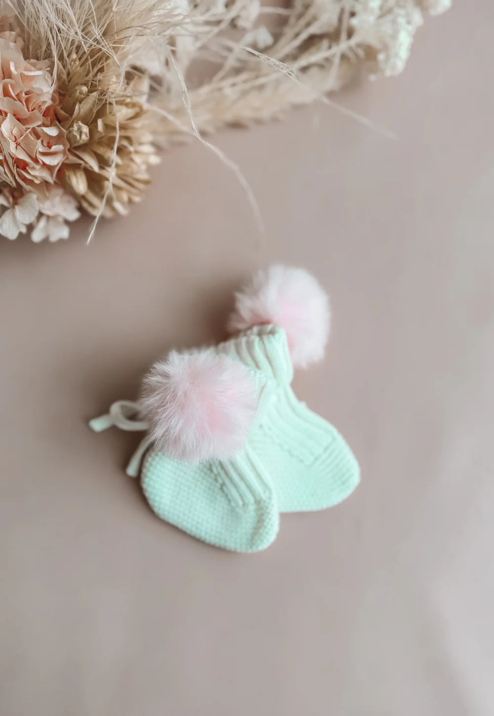 Cotton Candy Booties