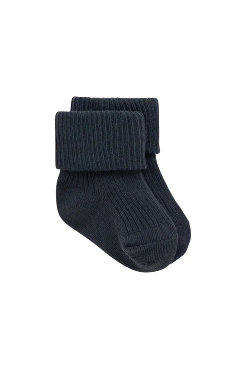 Classic Rib Sock - Atlantic