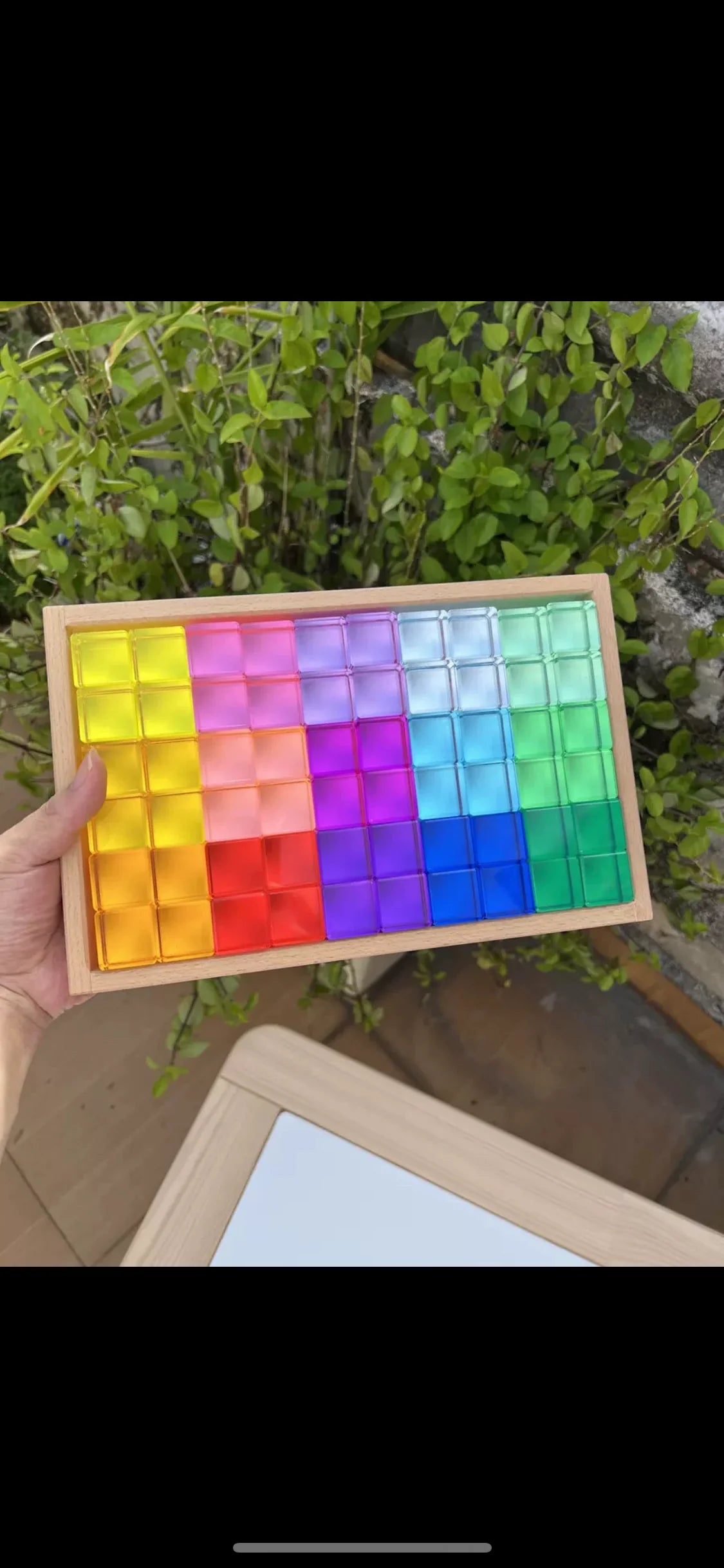 High Quality Lucite Bright Cubes & Blocks - Assorted