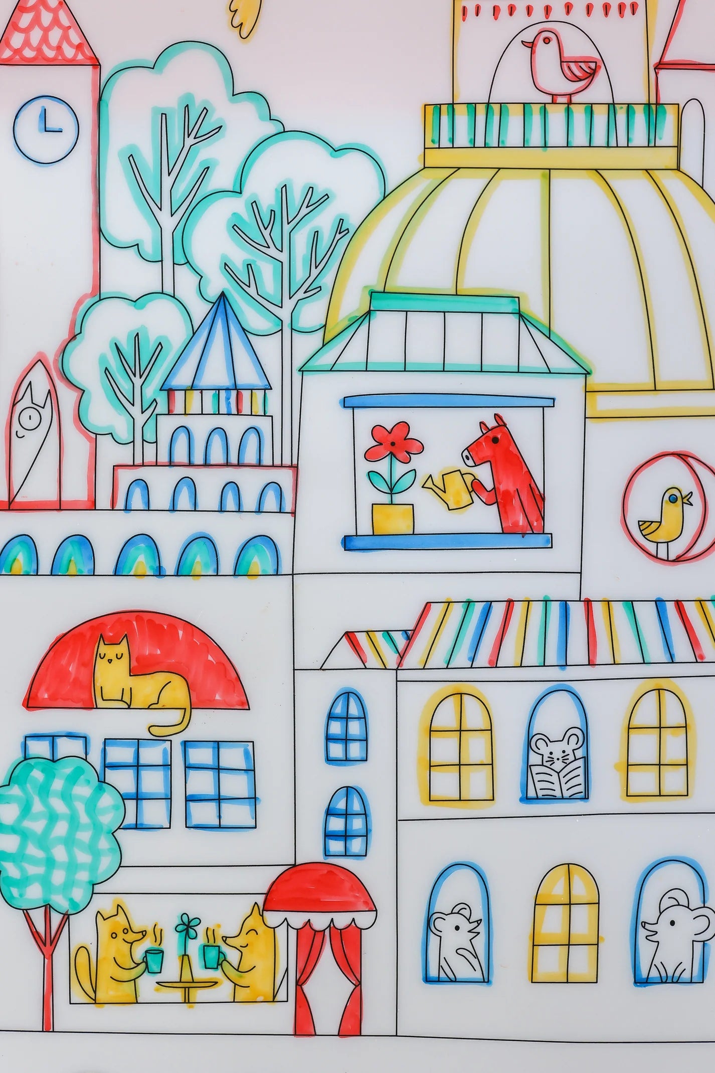 Scribble Mat - Diversity