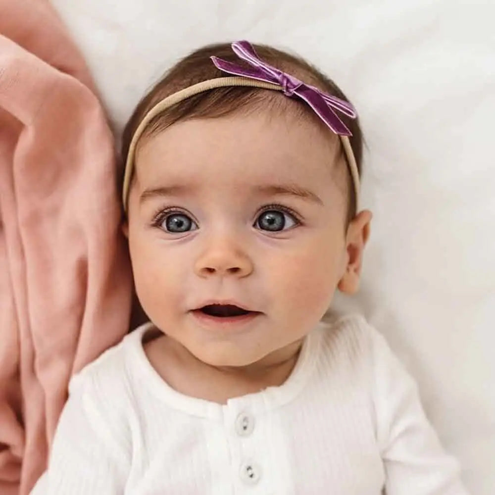 Snuggle Hunny Velvet Bows - Assorted