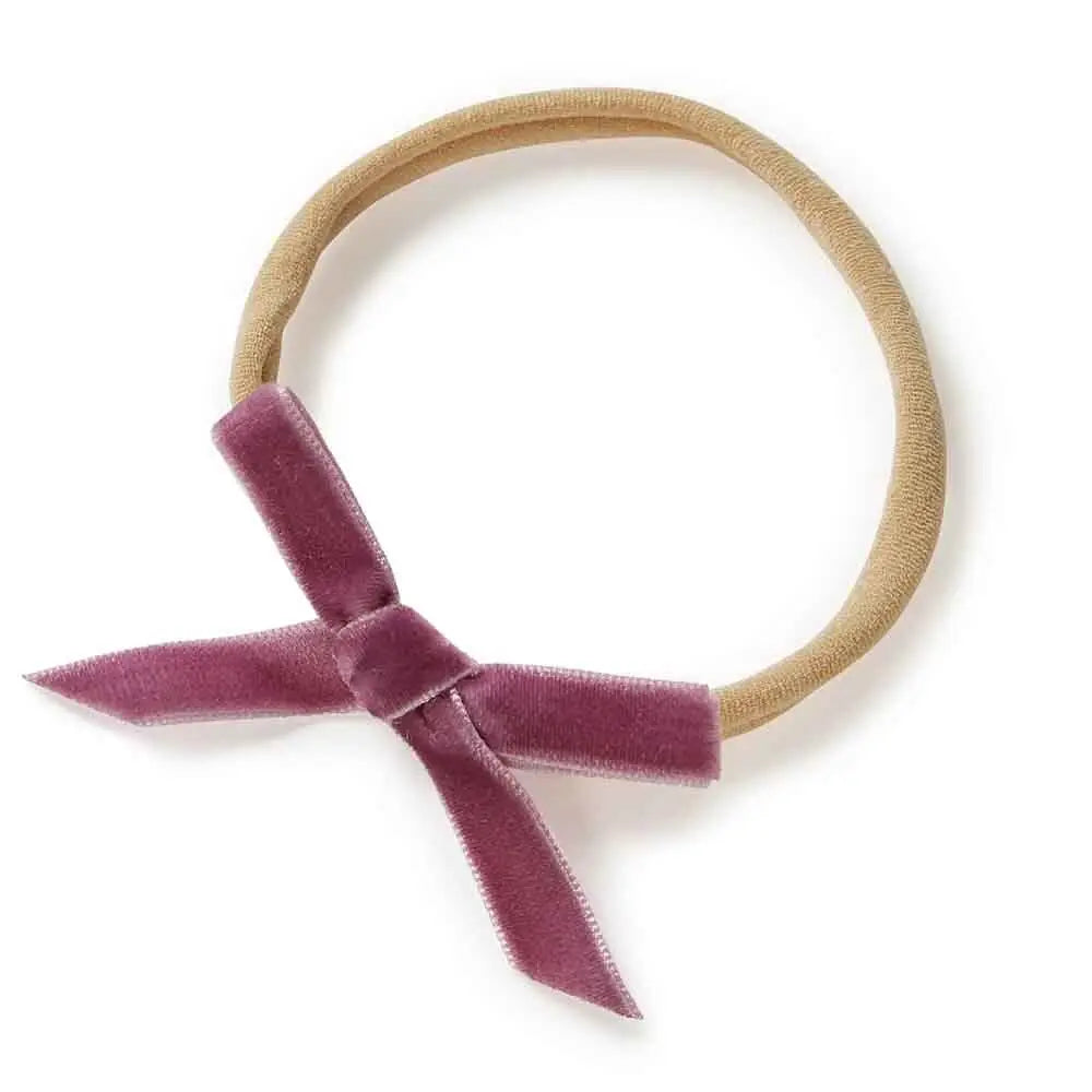 Snuggle Hunny Velvet Bows - Assorted