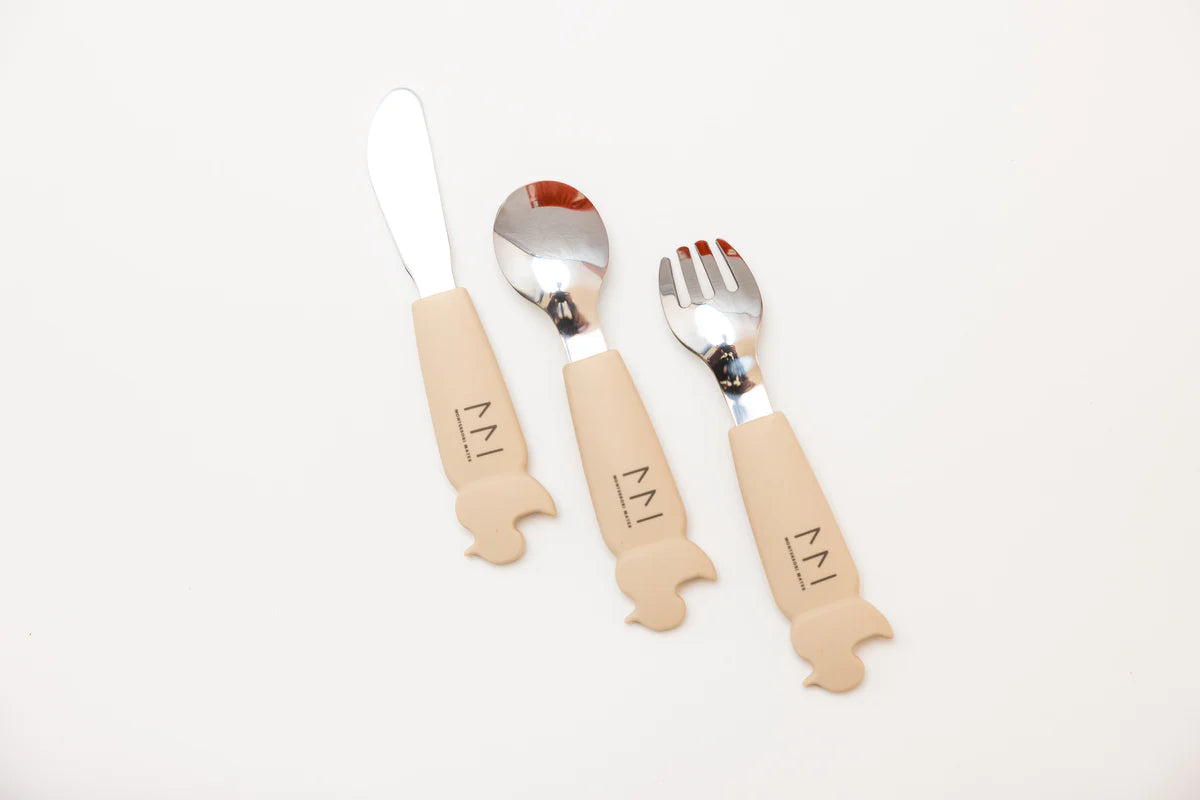 Full Set Soft Grip Toddler Cutlery Set - Assorted