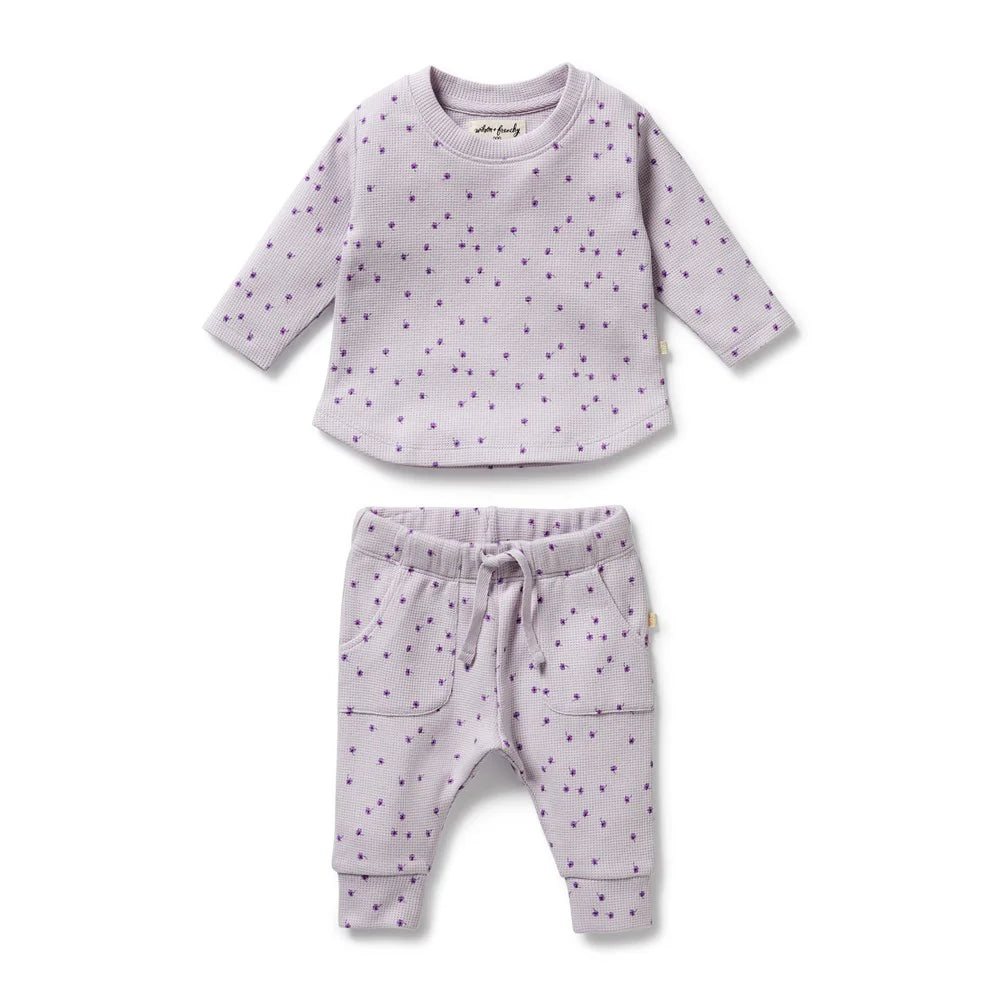Lulu Daisy Organic Waffle Set