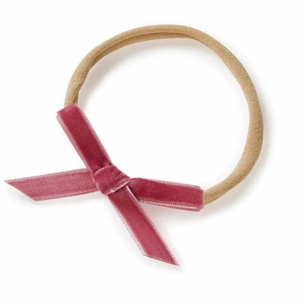 Snuggle Hunny Velvet Bows - Assorted