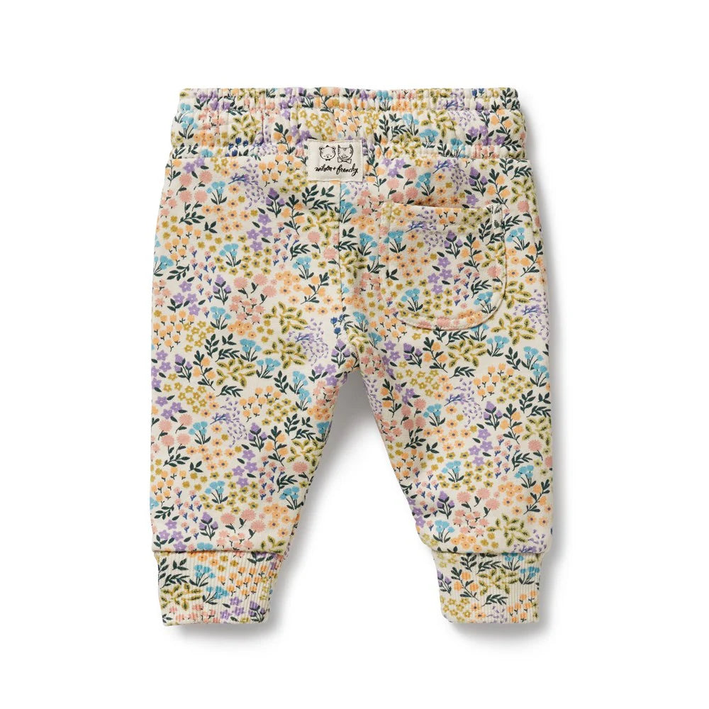 Tiny Bloom Organic Terry Sweat Pant