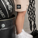 Axel Detailed Shorts Beige