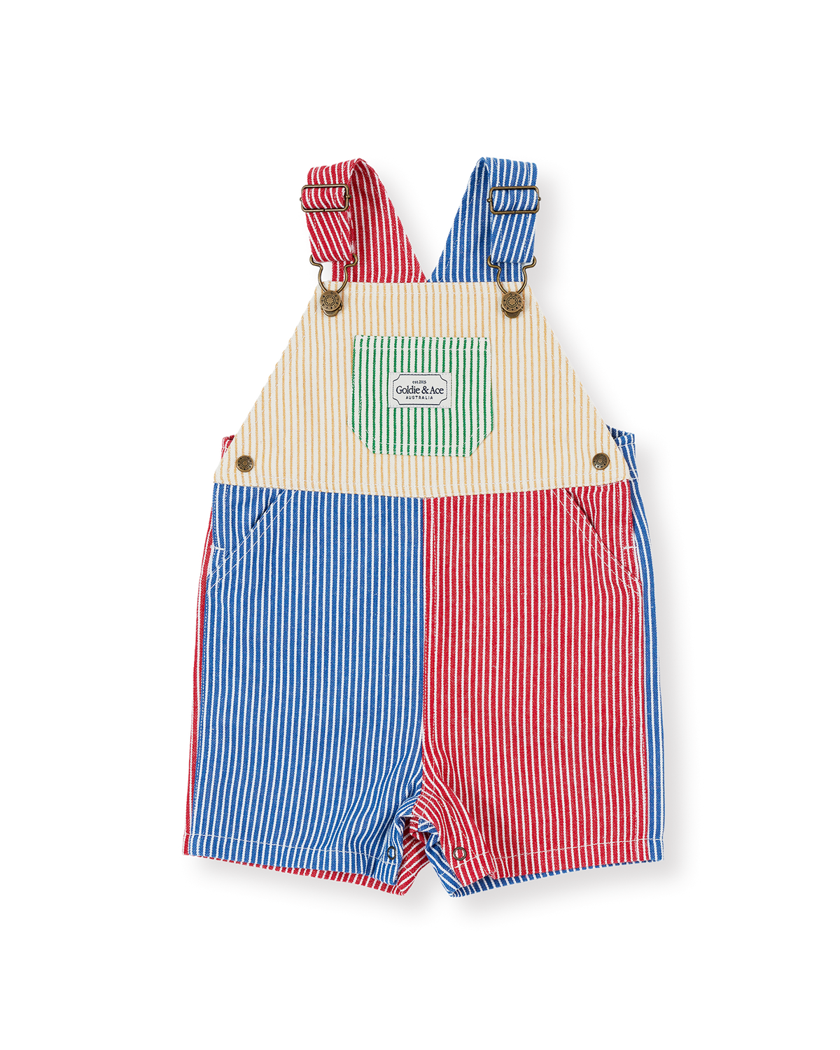 Patchwork Burton Overalls